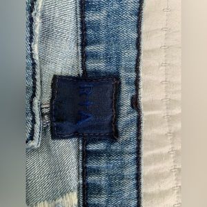 Blue rip Denim jean